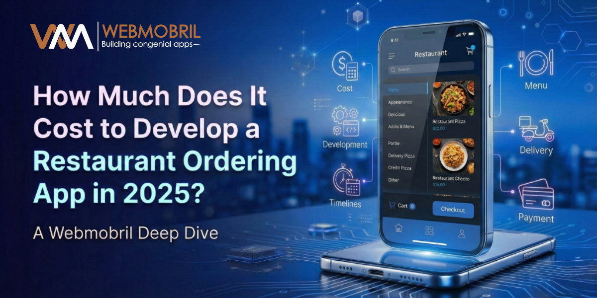 Cost of Developing a Restaurant Ordering App